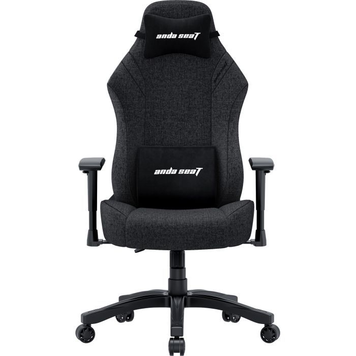 Кресло игровое Anda Seat Luna fabric Size L Dark Grey (AD18-44-GB-F) изображение 2