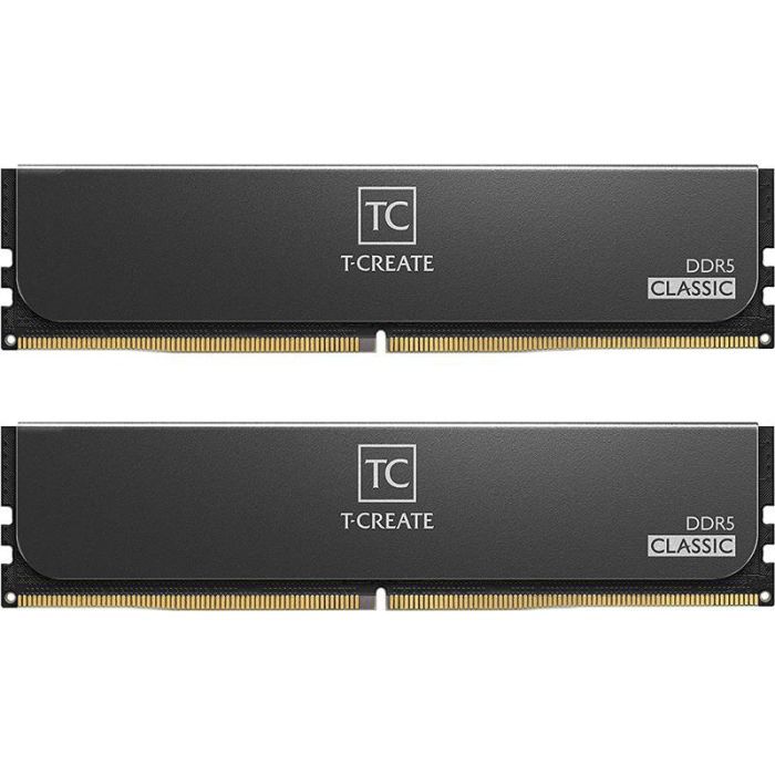 Модуль памяти для компьютера DDR5 32GB (2x16GB) 5600 MHz T-Create Classic Black Team (CTCCD532G5600HC46DC01)