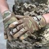 Тактичні рукавички Helikon-Tex Range Tactical Gloves - PenCott WildWood / Coyote A, S (RK-RNG-PO-4511A-B03) зображення 6