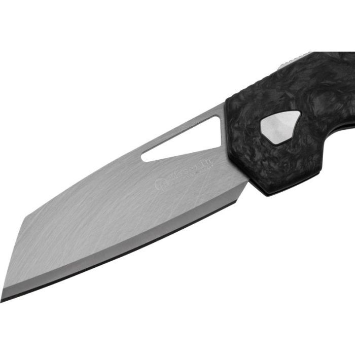 Ніж Maserin W1 Tungsteno, карбід вольфрама, fat carbon, чорно-зол (373/WTG) зображення 3