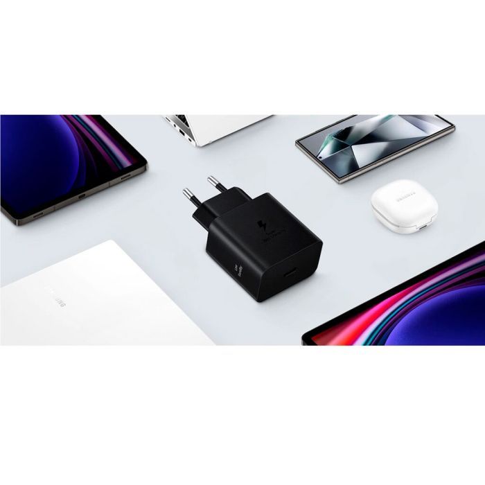 Зарядное устройство Samsung USB-C PD45W black (EP-T4511NBEGEU) изображение 5 Зарядное устройство Samsung USB-C PD45W black (EP-T4511NBEGEU) изображение 5