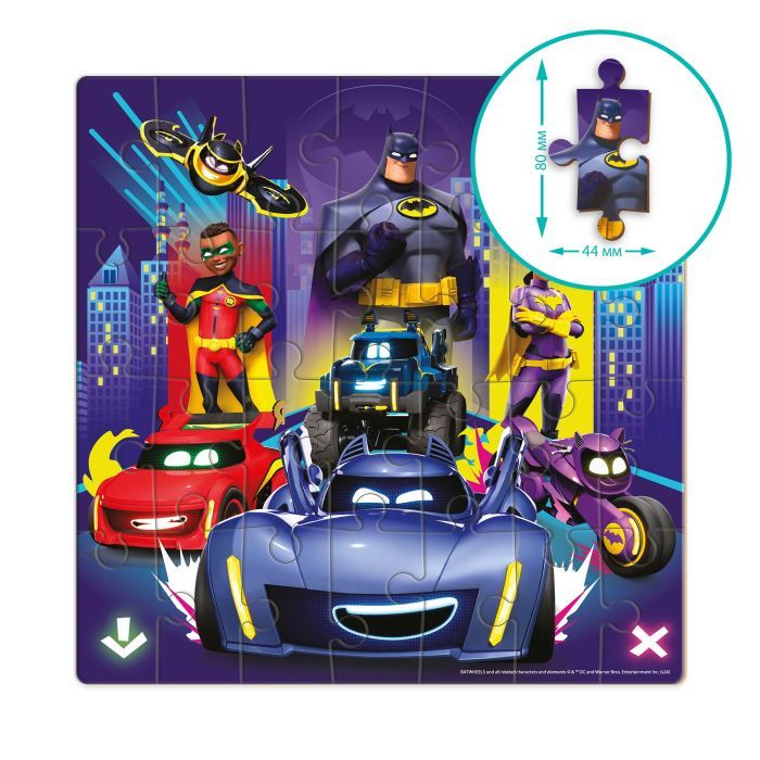 Пазл DoDo на 28 элементов Batwheels. Созываю всех бетмобилистов (200555) изображение 5