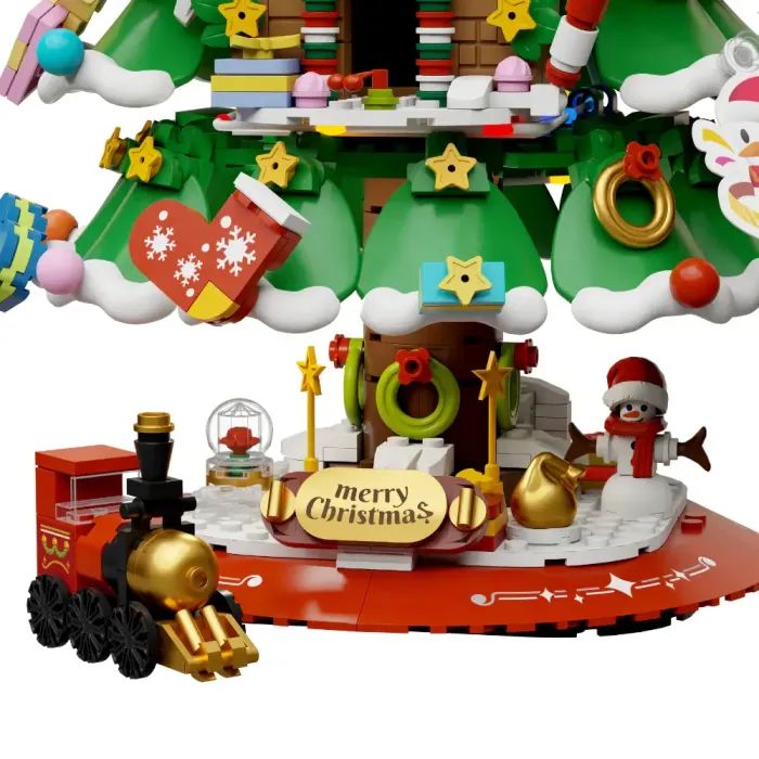 Конструктор Pantasy Рождественская елка (86004) изображение 6