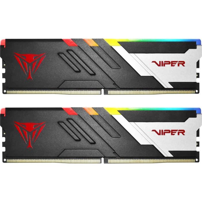 Модуль памяти для компьютера DDR5 64GB (2x32GB) 6000 MHz Viper Venom RGB Patriot (PVVR564G600C30K)