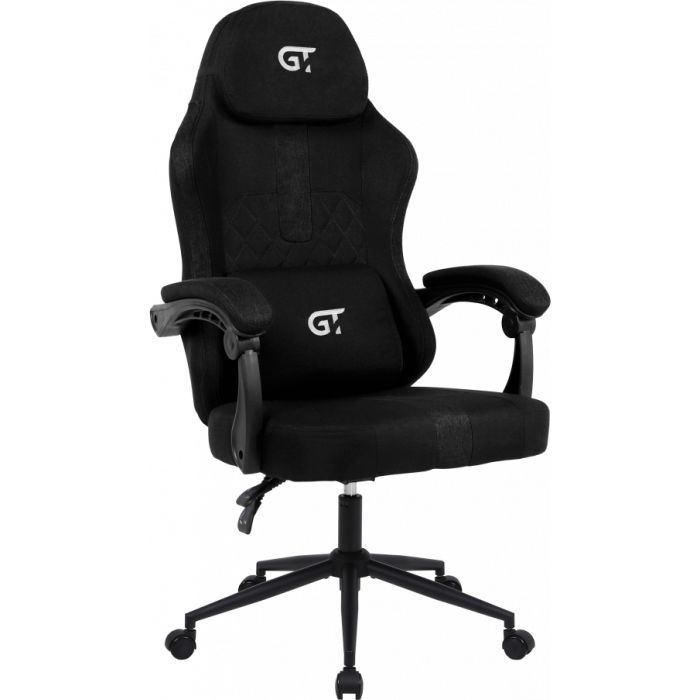 Крісло ігрове GT Racer X-2326 Black/Blue (X-2326 Fabric Black/Blue) зображення 2