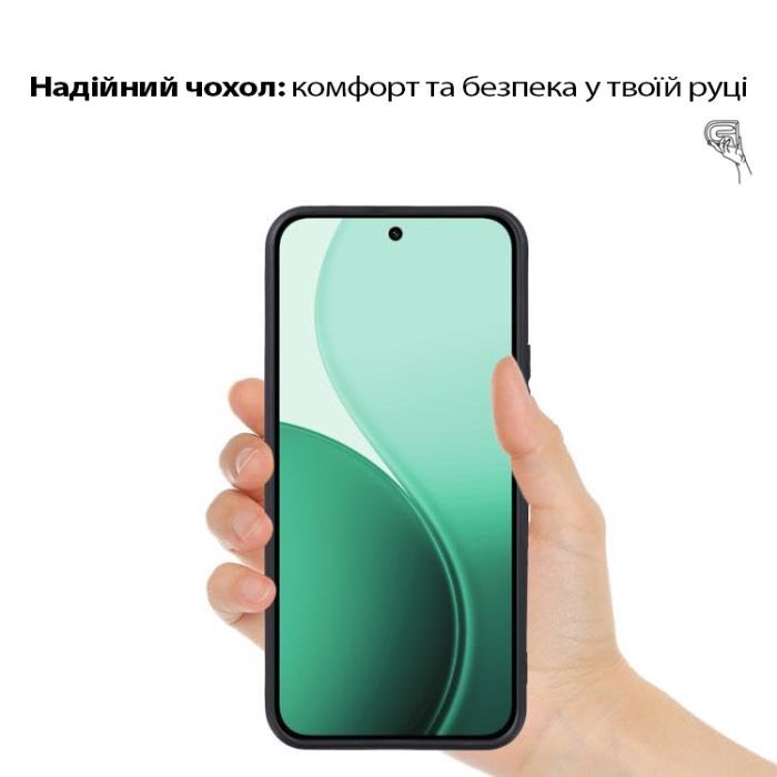 Чехол для мобильного телефона BeCover Silicone Oppo Reno14 / 14FS 5G Black (713791) изображение 5