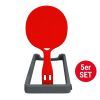 Тренажер для настольного тенниса Gewo Flip-Paddle Set (931316) изображение 2