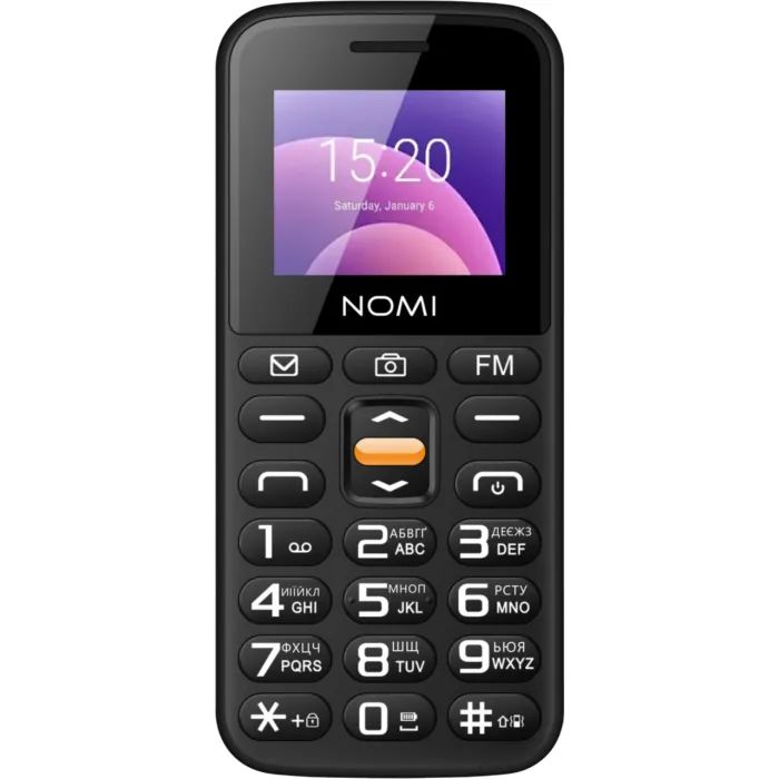 Мобильный телефон Nomi i1820 Black изображение 2