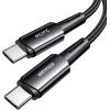 Дата кабель USB-C to USB-C 1.0m 240W Essager (EXCTT3-CG0G-P) изображение 2
