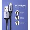 Дата кабель USB 2.0 AM to Micro 5P 1.5m 2A US290 black Ugreen (60147) изображение 2