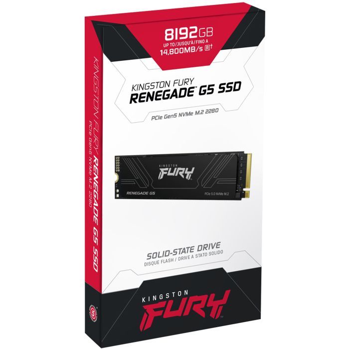 Накопичувач SSD M.2 2280 8TB FURY Renegade G5 Kingston (SFYR2D/8T1) зображення 4