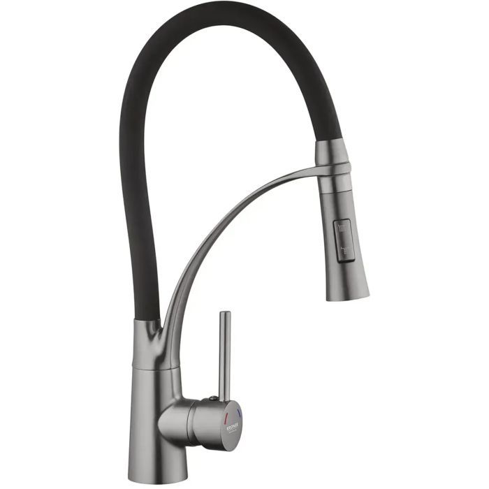 Смеситель Kroner Ersel-GRP03393BLK (CV033800)