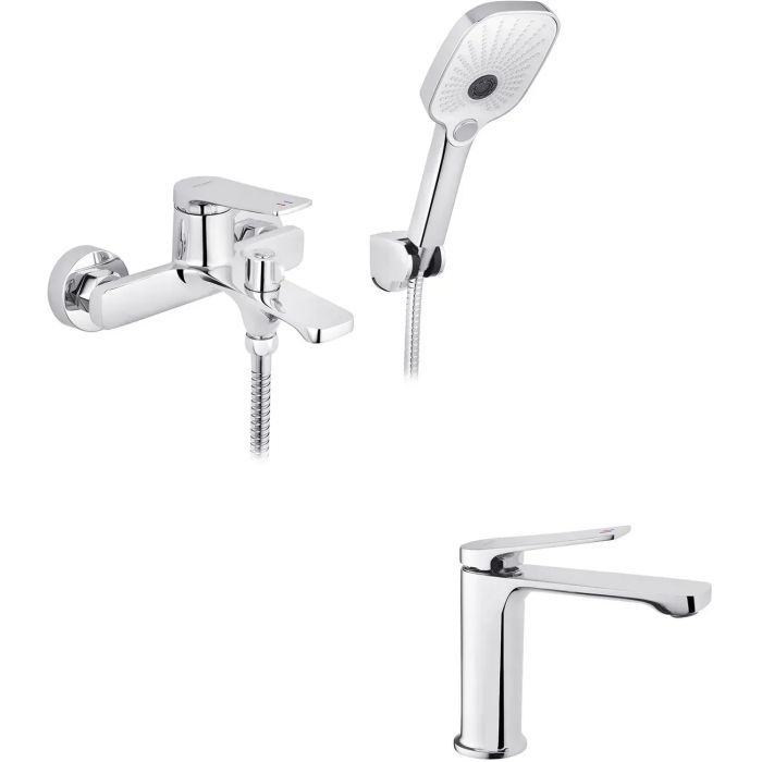 Душевой гарнитур Kroner Makon-C060 + змішувач Makon-C010 (CVS30157)