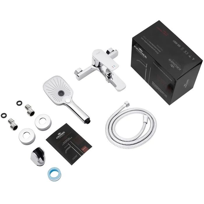 Душевой гарнитур Kroner Makon-C060 + змішувач Makon-C010 (CVS30157) изображение 9