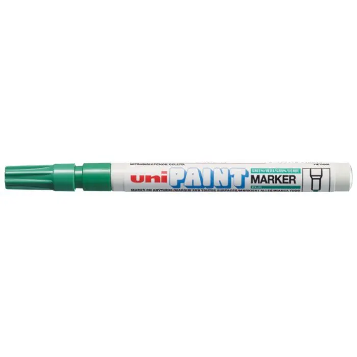 Маркер UNI Paint 0.8-1.2мм, зелений (PX-21.Green)
