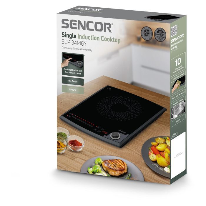 Настільна плита Sencor SCP3414GY зображення 7