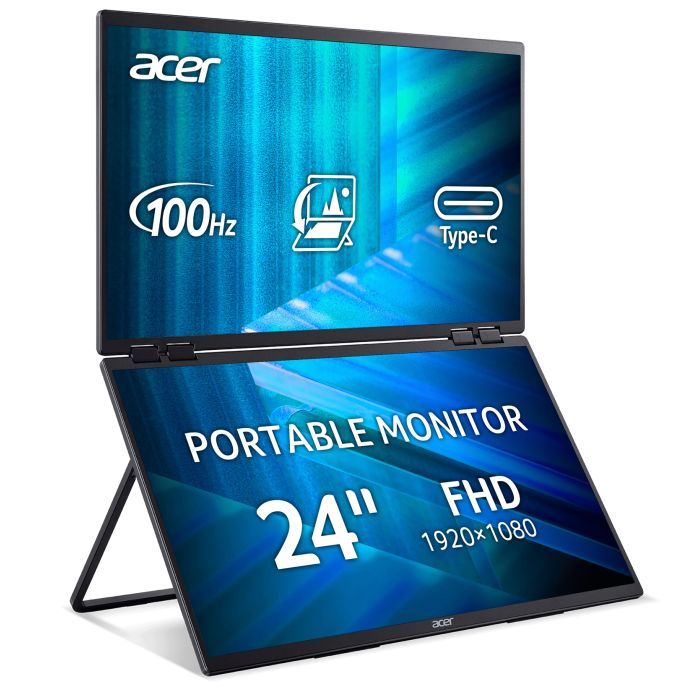 Монитор Acer Dual Portable PD243YEbmiuux (UM.QP3EE.E01) изображение 12