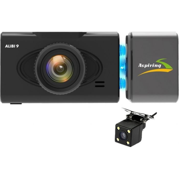 Відеореєстратор Aspiring Alibi 9 GPS, 3 Cameras, Speedcam (CD1MP20GAL9) зображення 5