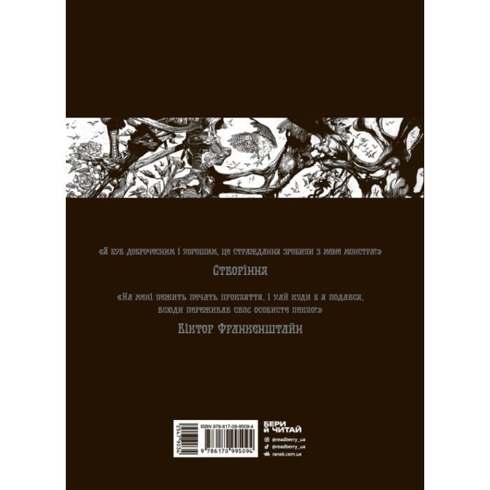 Комикс Франкенштайн - Жорж Бесс, Мері Шеллі Readberry (9786170995094) изображение 2