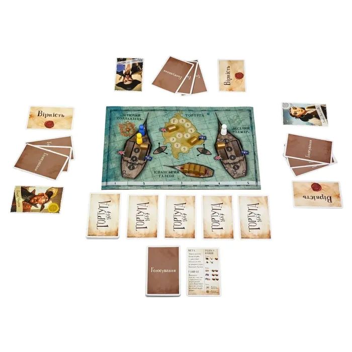 Настольная игра Ігромаг Тортуга 1667 (Tortuga 1667) (укр.) (8195) изображение 4