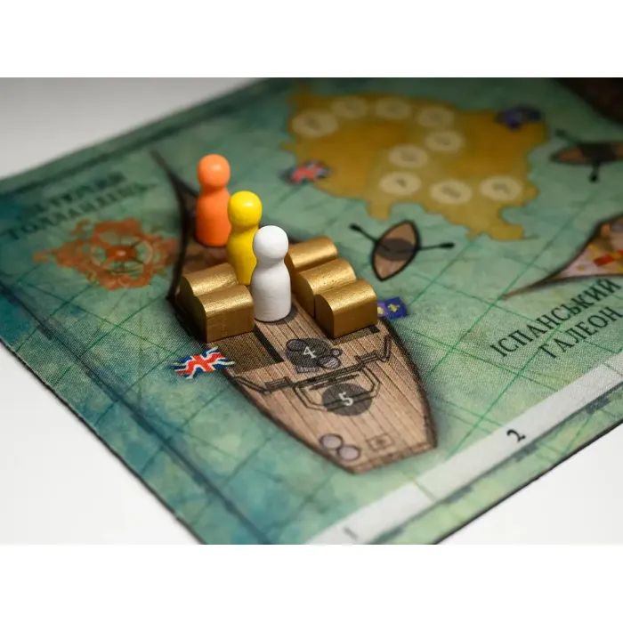 Настольная игра Ігромаг Тортуга 1667 (Tortuga 1667) (укр.) (8195) изображение 7