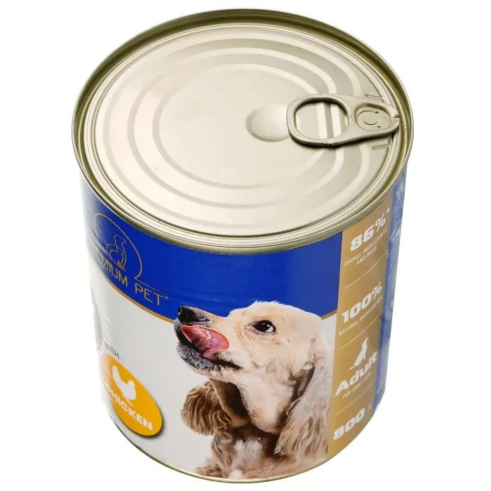 Консервы для собак PREMIUM PET с курицей 360 г (4820255191782) изображение 4