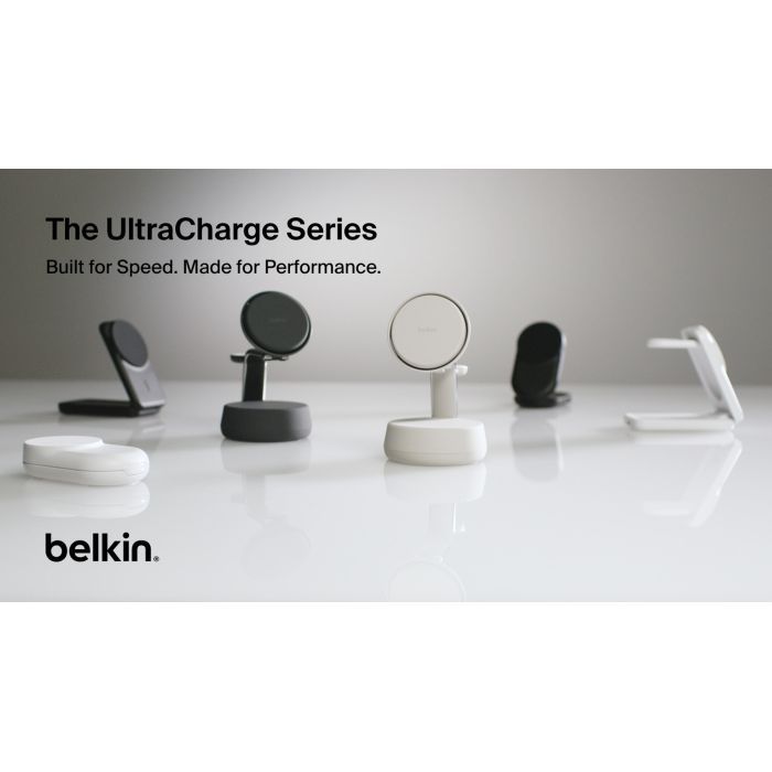 Зарядное устройство Belkin UltraCharge Wireless 2-in-1 25W white (WIZ039KQWH) изображение 16