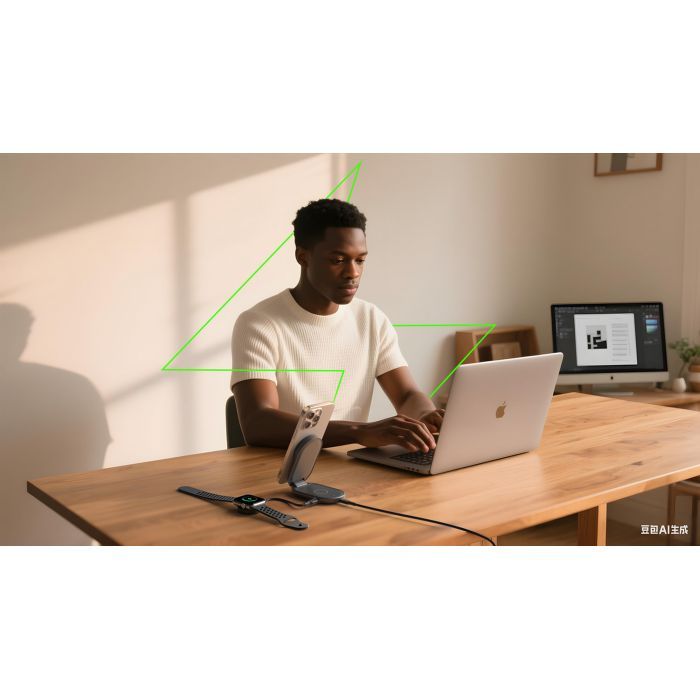 Зарядное устройство Belkin UltraCharge Wireless 2-in-1 25W white (WIZ039KQWH) изображение 3