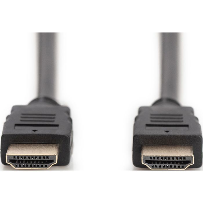 Кабель мультимедійний HDMI M to HDMI M 2.0m 4K60Hz w/Ethernet black Digitus (DB-330123-020-S) зображення 2