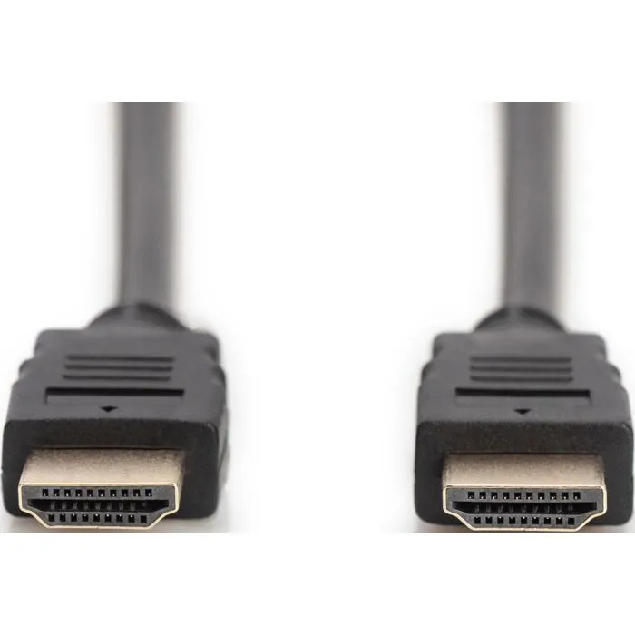 Кабель мультимедийный HDMI M to HDMI M 2.0m 4K60Hz w/Ethernet black Digitus (DB-330123-020-S) изображение 2