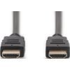 Кабель мультимедійний HDMI M to HDMI M 2.0m 4K60Hz w/Ethernet black Digitus (DB-330123-020-S) зображення 2