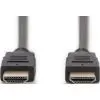 Кабель мультимедийный HDMI M to HDMI M 2.0m 4K60Hz w/Ethernet black Digitus (DB-330123-020-S) изображение 2