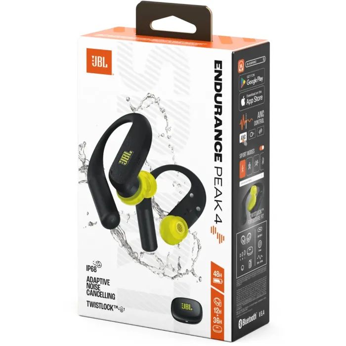 Наушники JBL Endurance Peak 4 Black/Grey (JBLENDUPEAK4BLKG) изображение 9