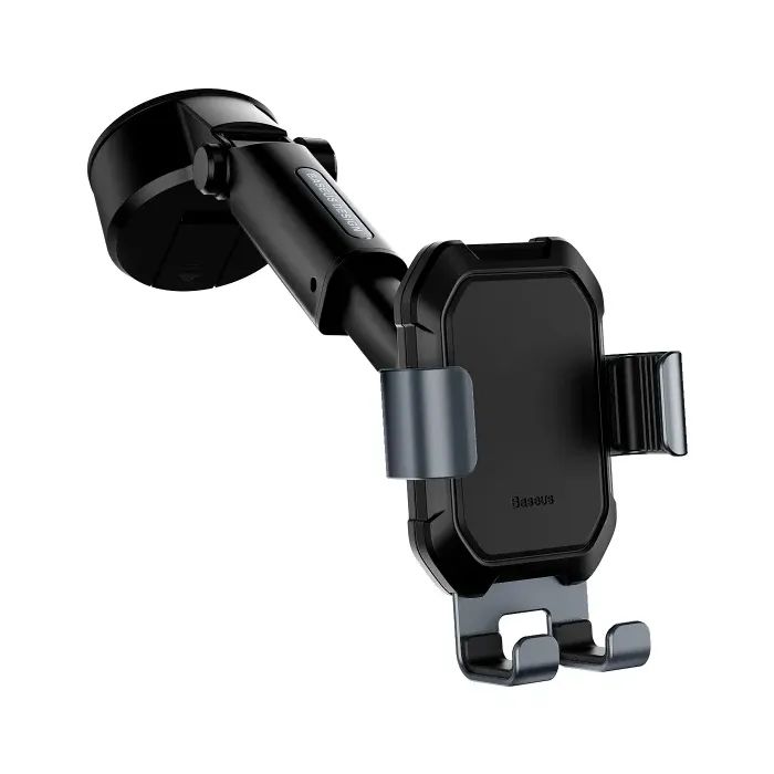 Универсальный автодержатель Baseus Tank gravity car mount holder with suction base Tarnish Black (SUYL-TK01) изображение 4