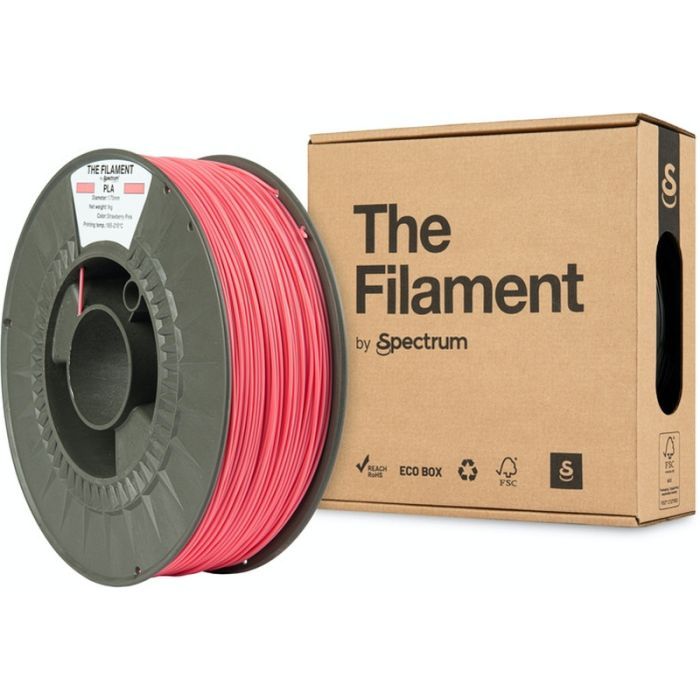 Пластик для 3D-принтера The Filament PLA 1.75mm 1kg STRAWBERRY PINK (TF-24013) зображення 3