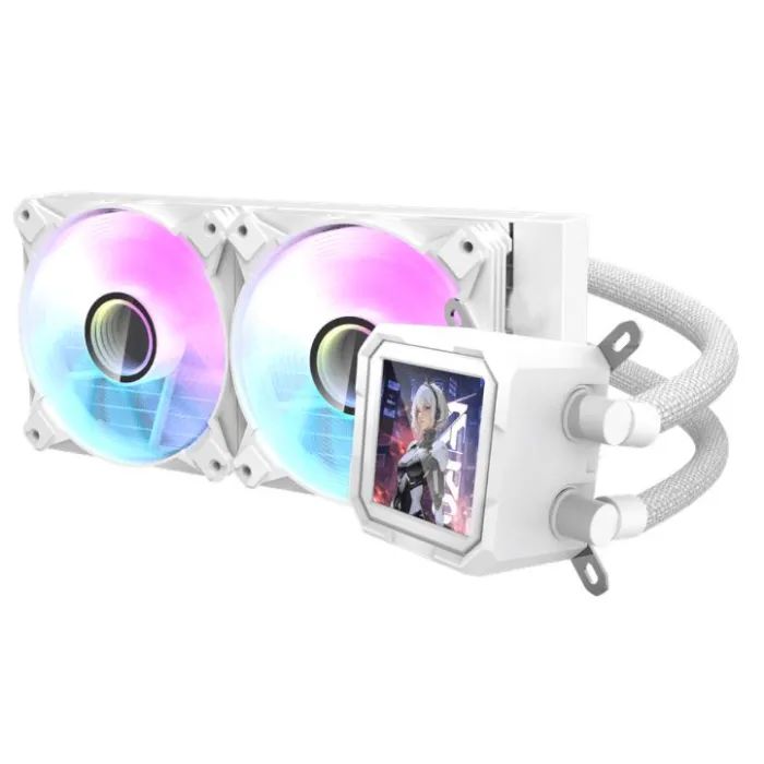 Система жидкостного охлаждения DARKFLASH DV240S WHITE