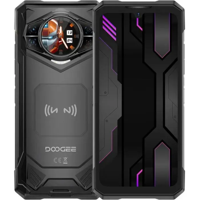 Мобильный телефон Doogee S200X VIP 12/512Gb Black (6923740293799)