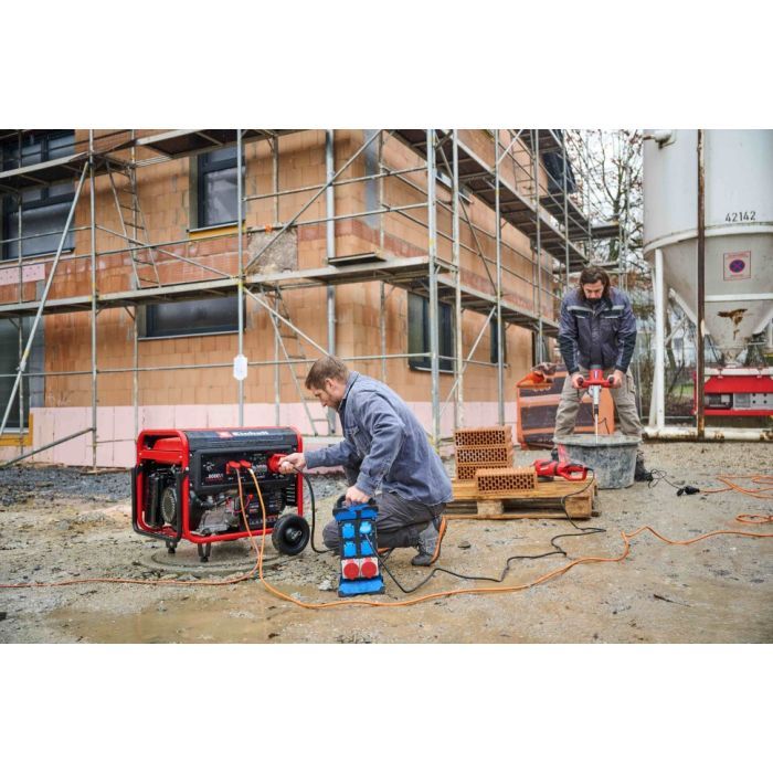 Генератор Einhell TC-PG 8000 3-фазний, 230V/400V, 8.0кkW, електростартер, AVR 25л (4152640) изображение 7