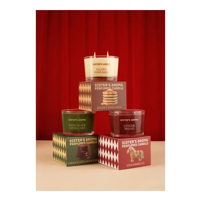 Ароматическая свеча Sister's Aroma Chocolate Layer Cake 150 г (4820227786282) изображение 5