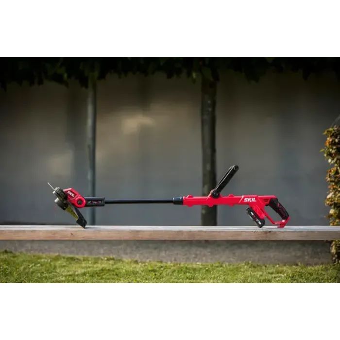 Тример садовий Skil акумуляторний безщітковий, 0241 CA, Li-Ion 20V, 2x2.5Ah (GT1E0241CA+BC1E3110A) зображення 3