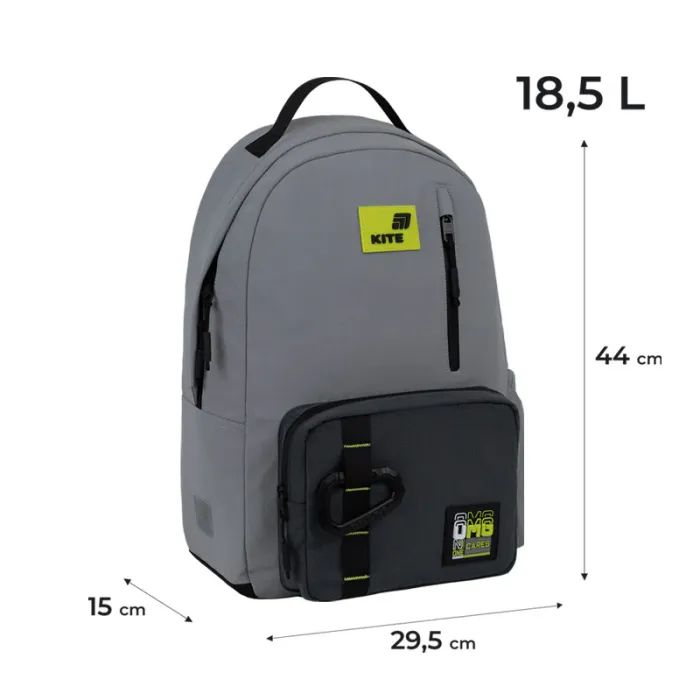 Рюкзак школьный Kite Education teens 949L No One Cares (K26-949L-2) изображение 12