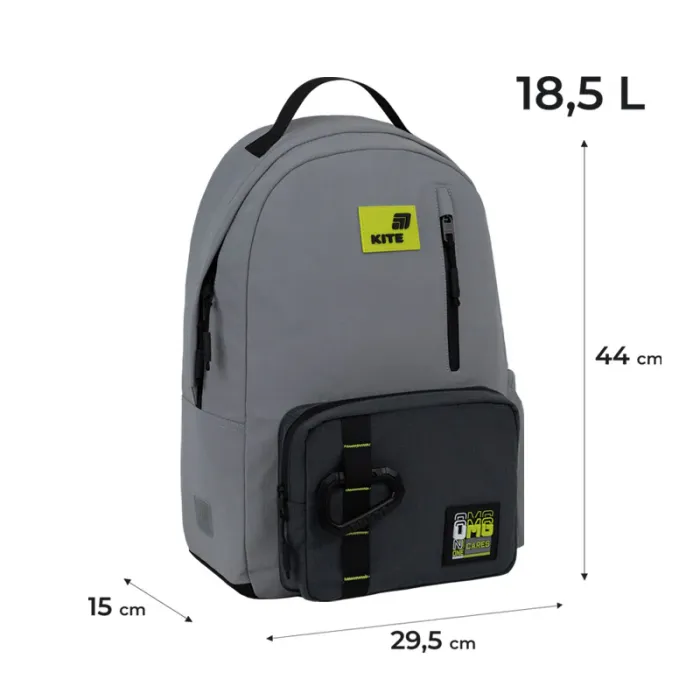 Рюкзак школьный Kite Education teens 949L No One Cares (K26-949L-2) изображение 12