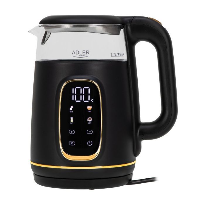 Електрочайник Adler AD 1305 white silver