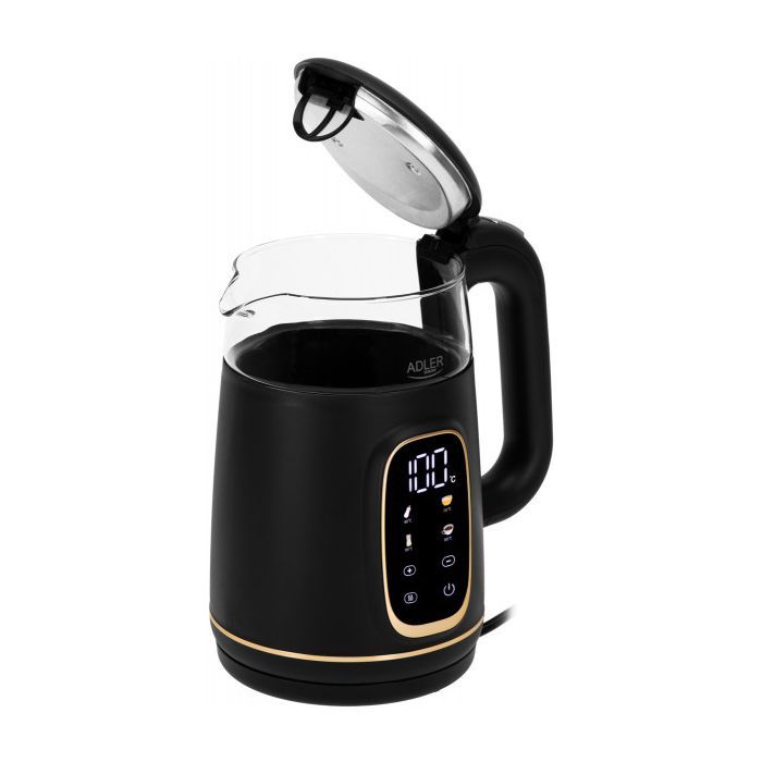 Електрочайник Adler AD 1305 white silver зображення 3