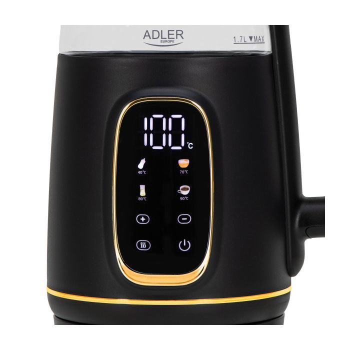 Електрочайник Adler AD 1305 white silver зображення 6