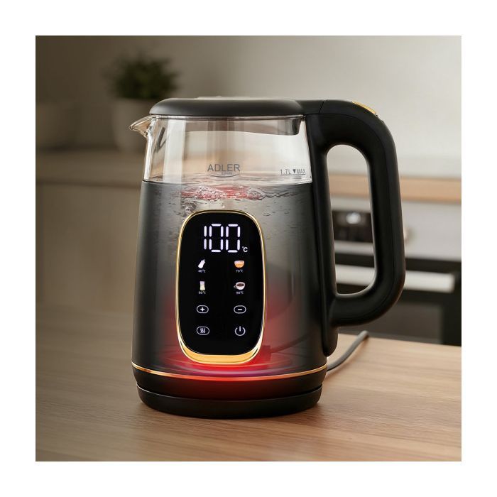 Електрочайник Adler AD 1305 white silver зображення 9