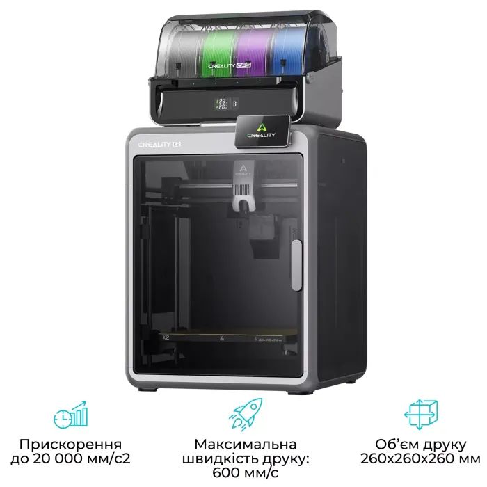 3D-принтер Creality K2 Combo зображення 6