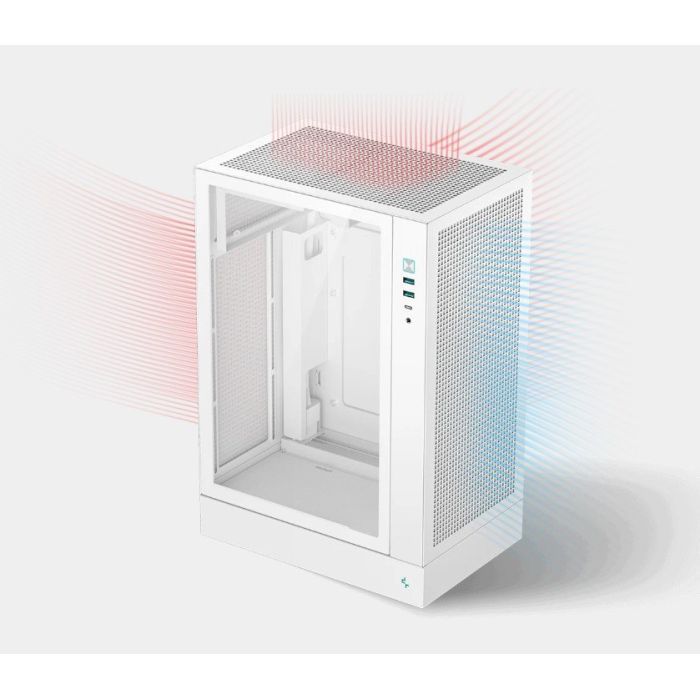 Корпус для ПК Deepcool CH170 Plus White (R-CH170-WHNGM0-G) зображення 11