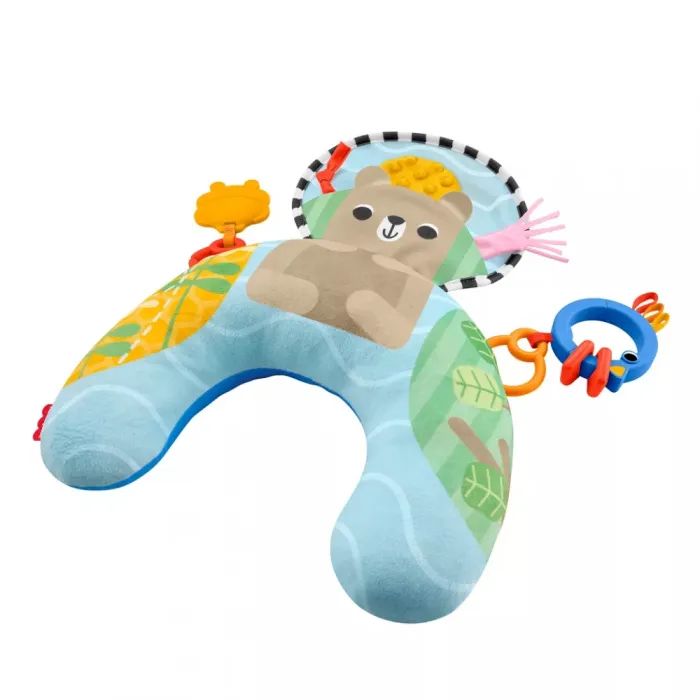 Дитячий килимок Fisher-Price Подушка для гри на животику "Лагідний ведмедик" (JHB44) зображення 4