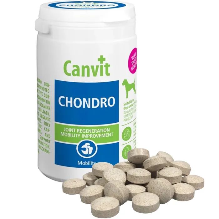 Витамины для собак Canvit Chondro 100 г (8595602507290)